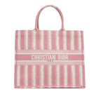 Dior Large Striped Book Tote (SHG-pNTPNs)