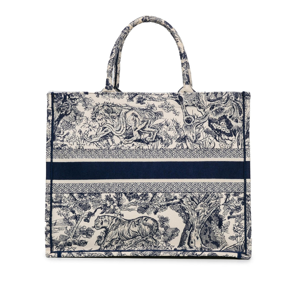 Dior Large Toile De Jouy Book Tote (SHG-P9XqZV)