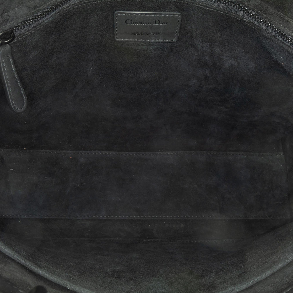 Dior Large Ultra Matte Calfskin Cannage Lady Dior (SHG-Mtgd6q)