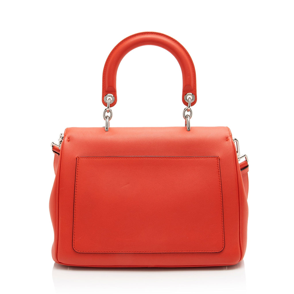 Dior Leather Be Dior Flap Small Top Handle (SHF-dggCxm)