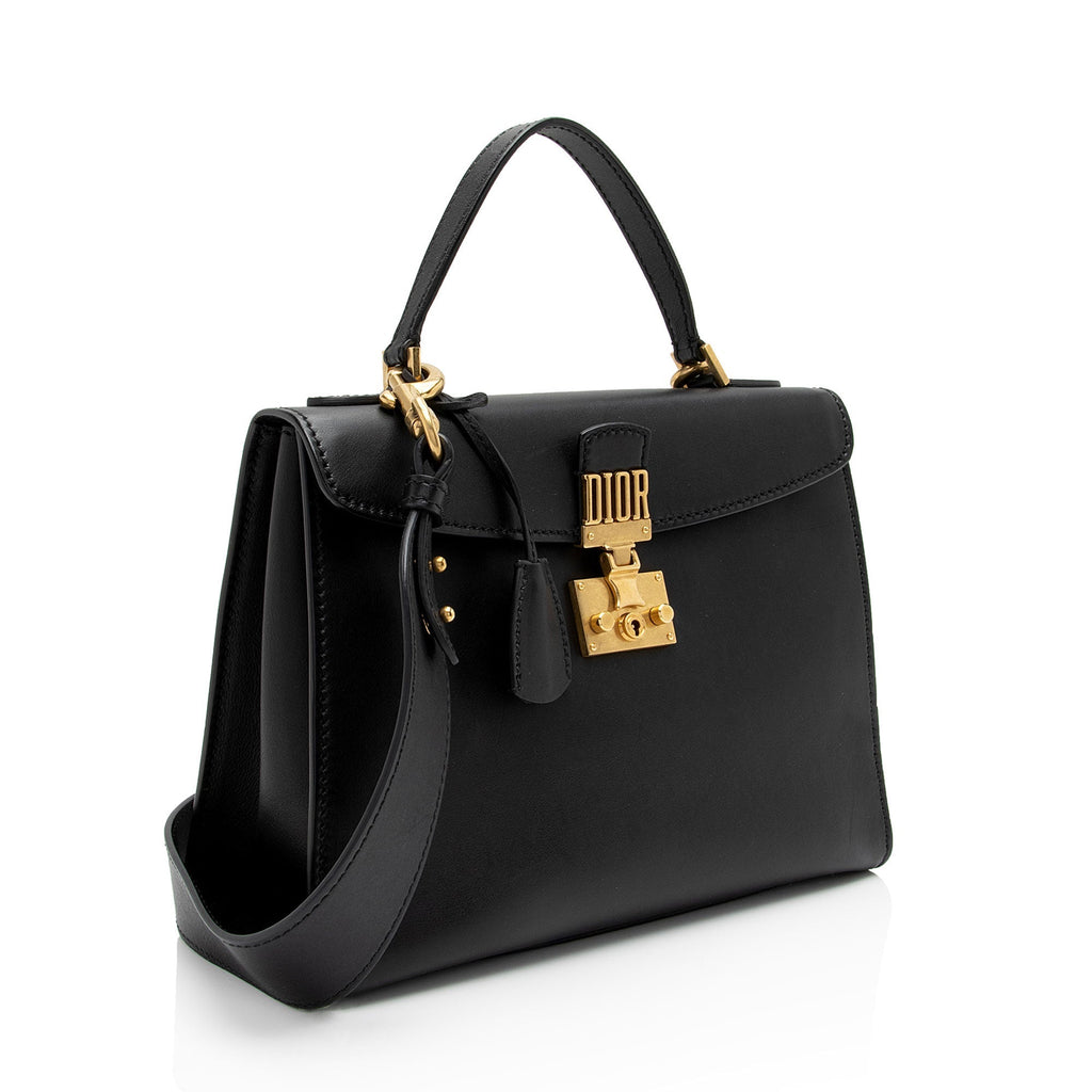 Dior Leather Dioraddict Top Handle (SHF-pL8o3v)