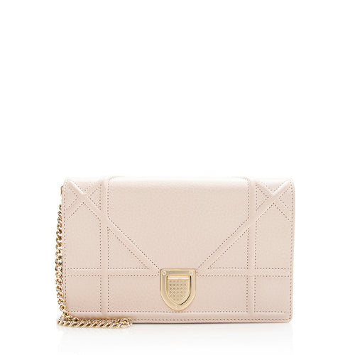 Dior Leather Diorama Wallet On Chain Bag (SHF-19388)