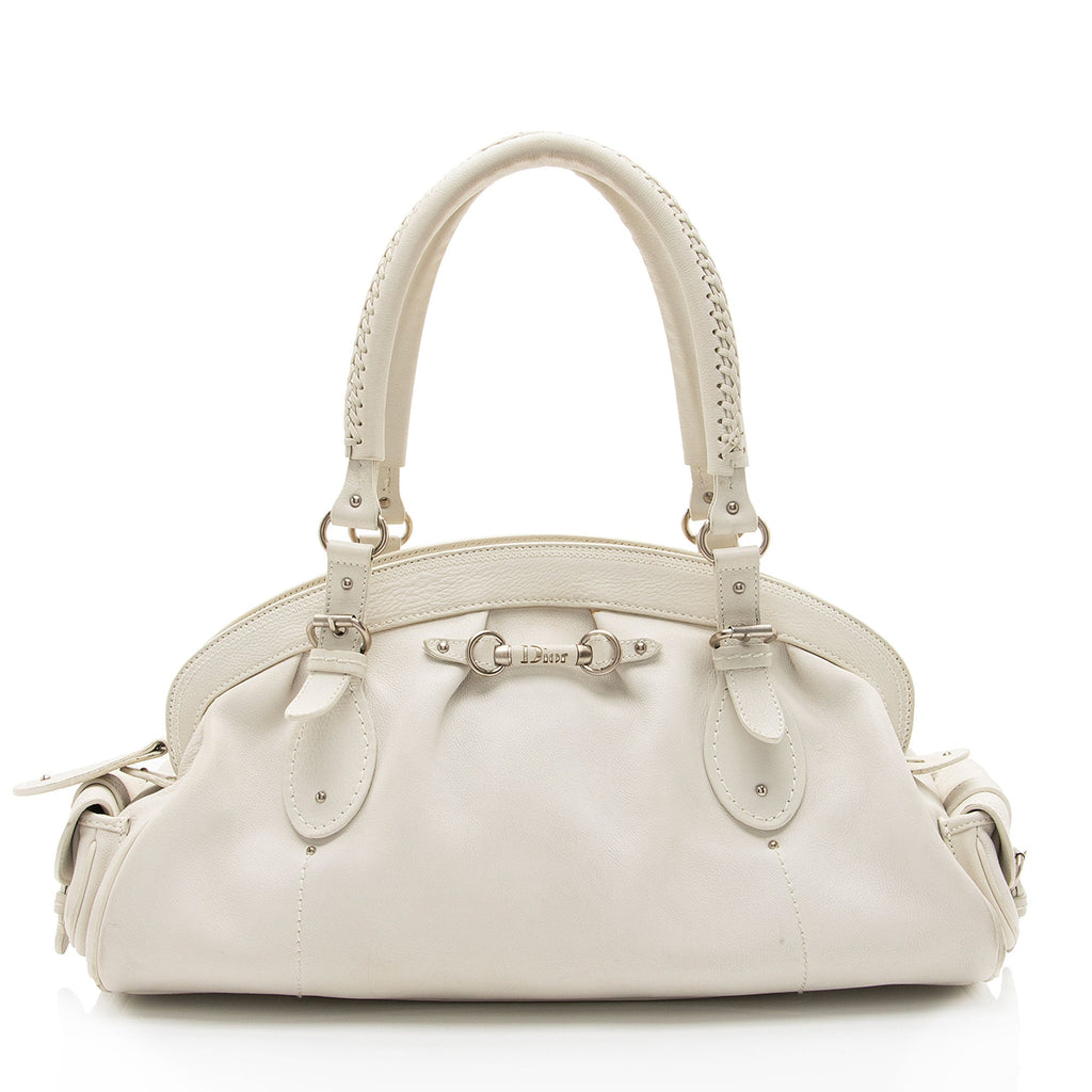 Dior Leather My Dior Frame Small Satchel (SHF-0JZClX)
