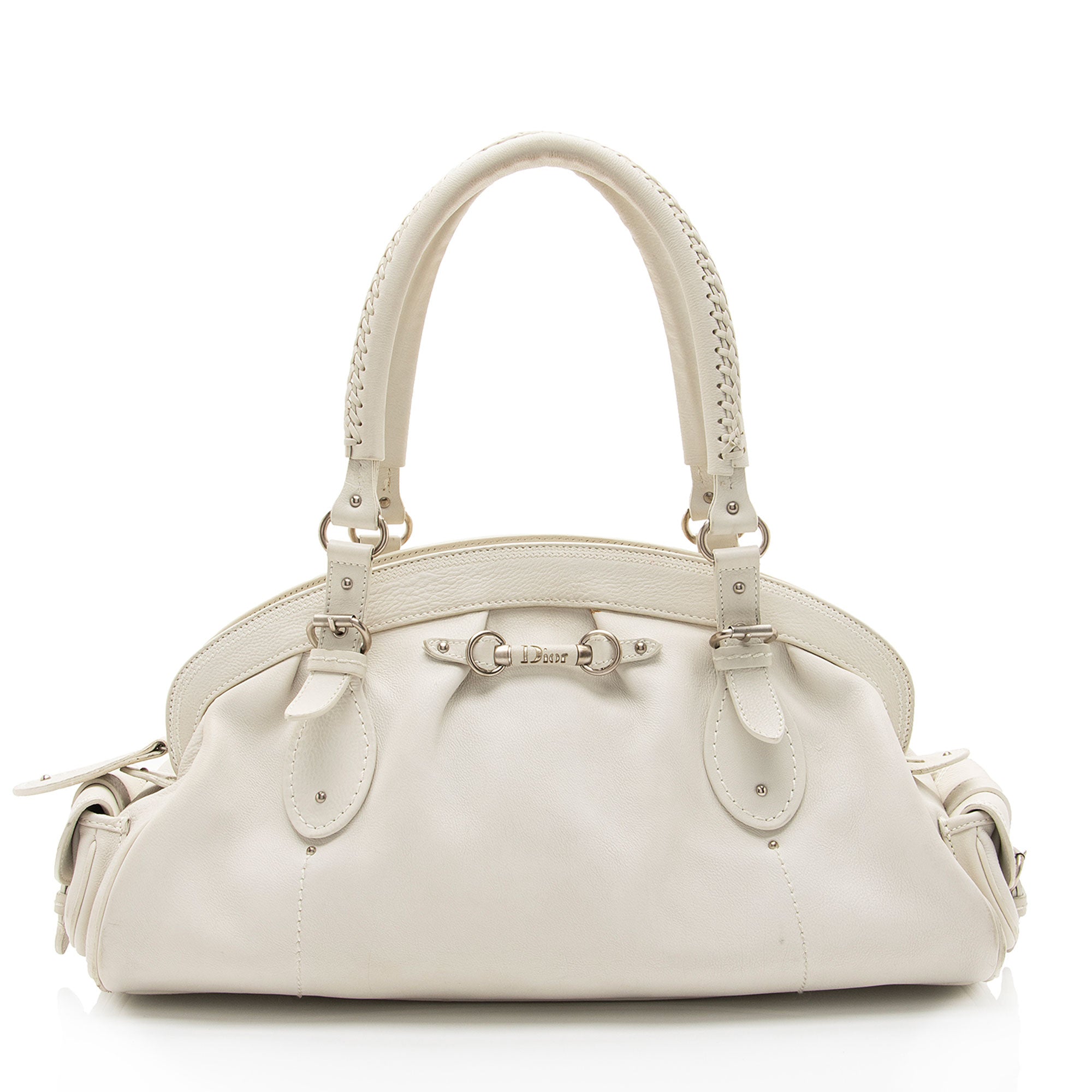 Dior Leather My Dior Frame Small Satchel (SHF-0JZClX)