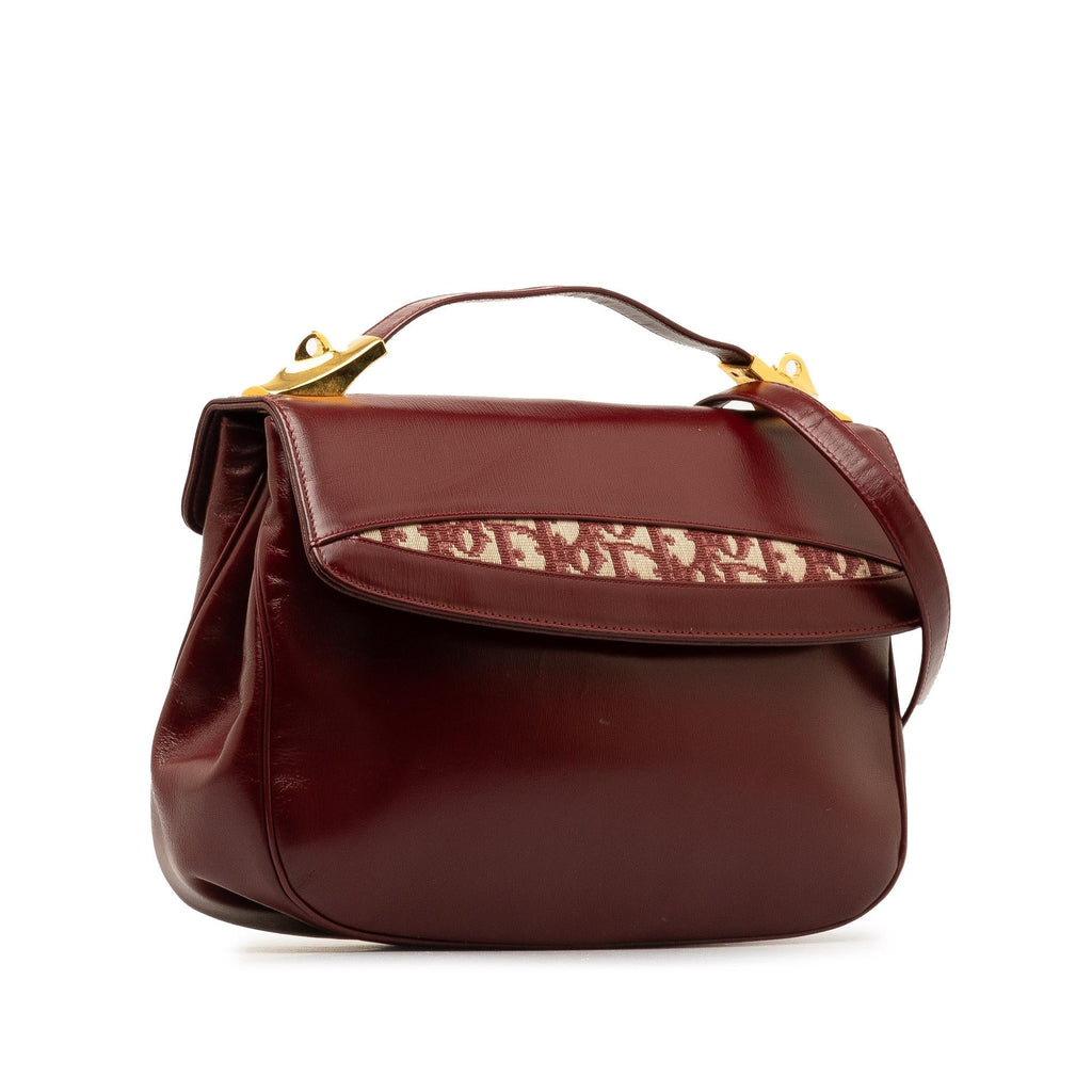 Dior Leather Oblique Satchel (SHG-UKdmQo)