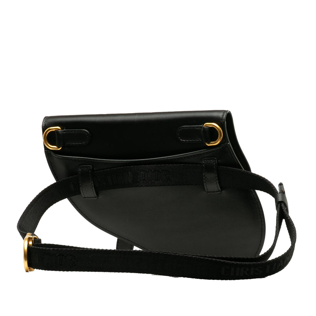 Dior Leather Saddle Belt Bag (SHG-Zt2r9h)