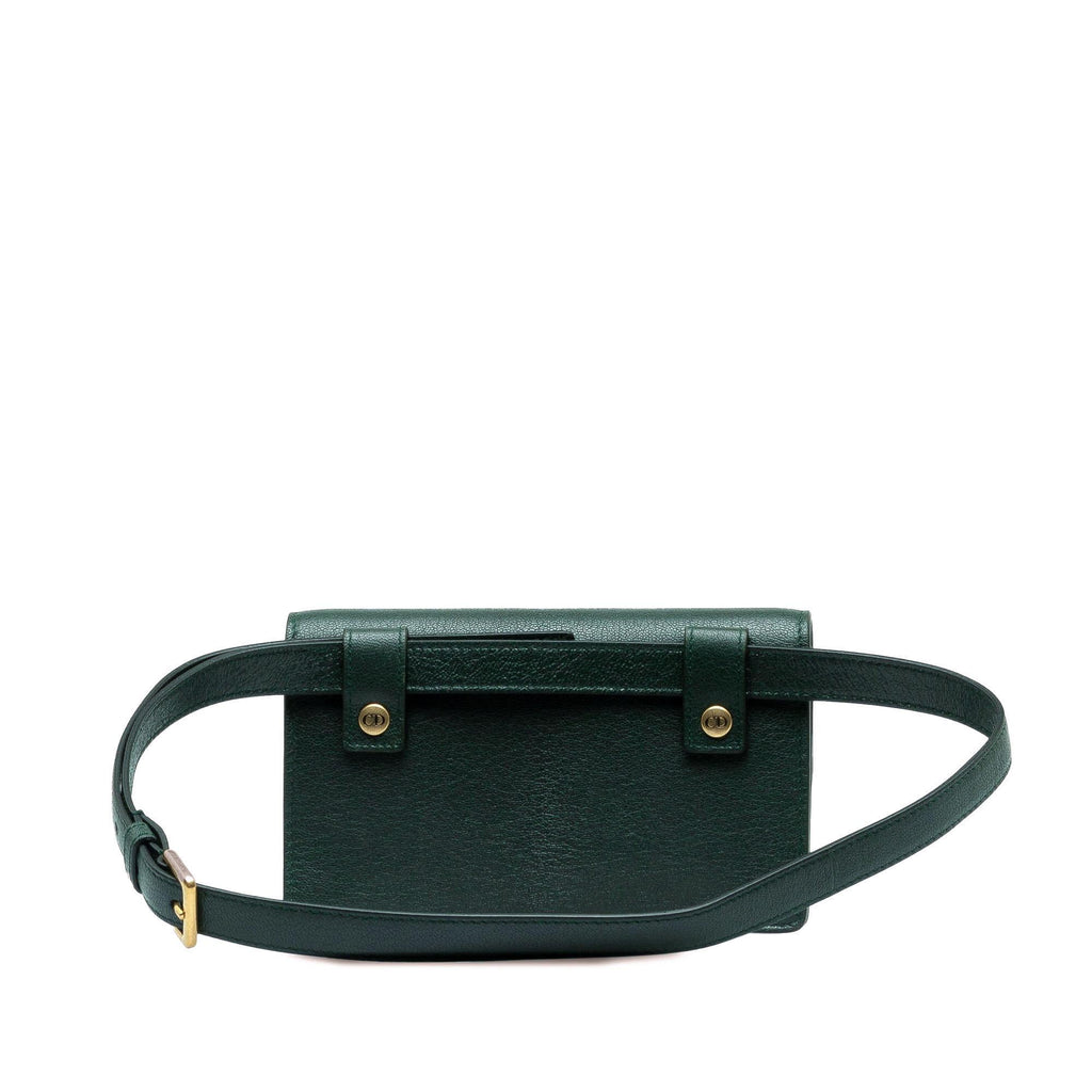 Dior Leather Saddle Belt Bag (SHG-cKYQeE)