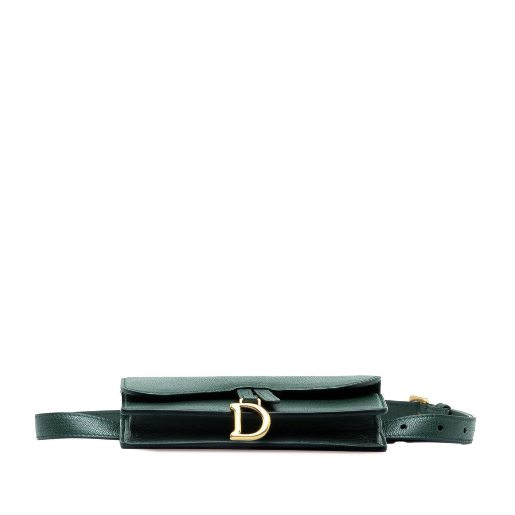 Dior Leather Saddle Belt Bag (SHG-cKYQeE)