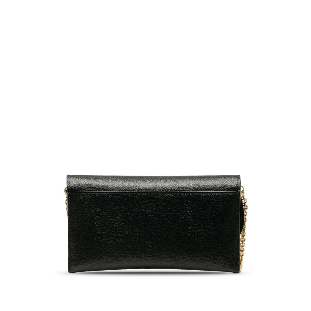 Dior Leather Saddle Wallet On Chain (SHG-i9ZAJm)