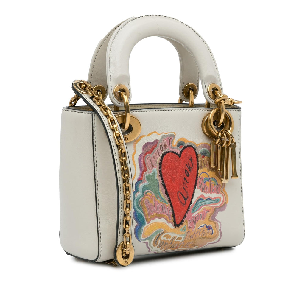 Dior Limited Edition Mini Lady DiorAmour Lady Dior (SHG-iRPRHb)