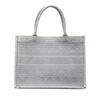 Dior Medium Cannage Embroidered Book Tote (SHG-dwrZnB)