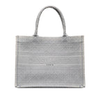 Dior Medium Cannage Embroidered Book Tote (SHG-dwrZnB)