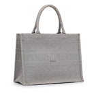 Dior Medium Cannage Embroidered Book Tote (SHG-nY1bZg)