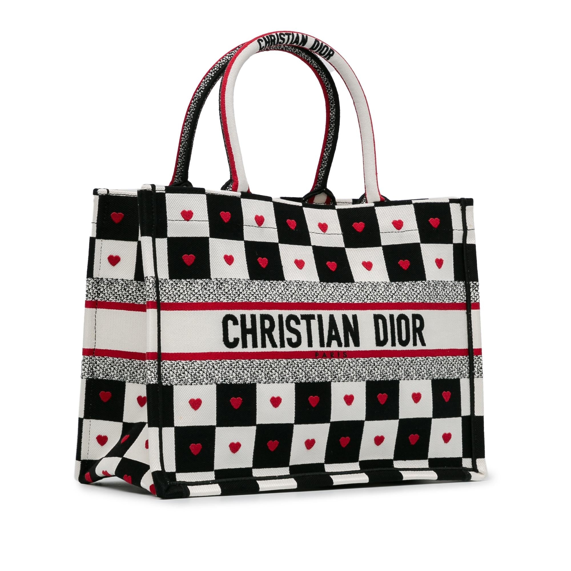 Dior Medium Dioramour D-Chess Book Tote (SHG-cv0KiU)
