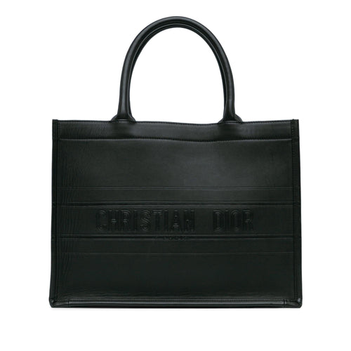 Dior Medium Embossed Leather Book Tote (SHG-vhIfQk)