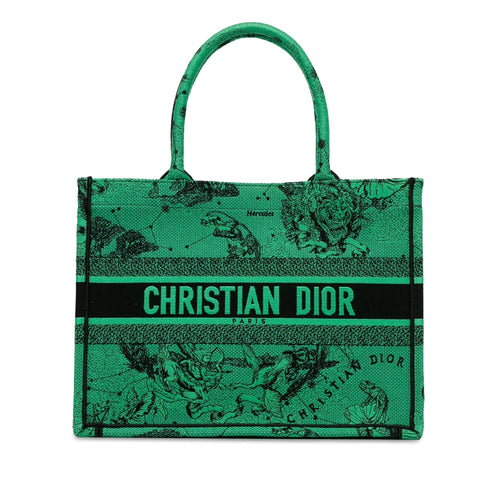Dior Medium Embroidered Canvas Book Tote (SHG-M5oFGi)