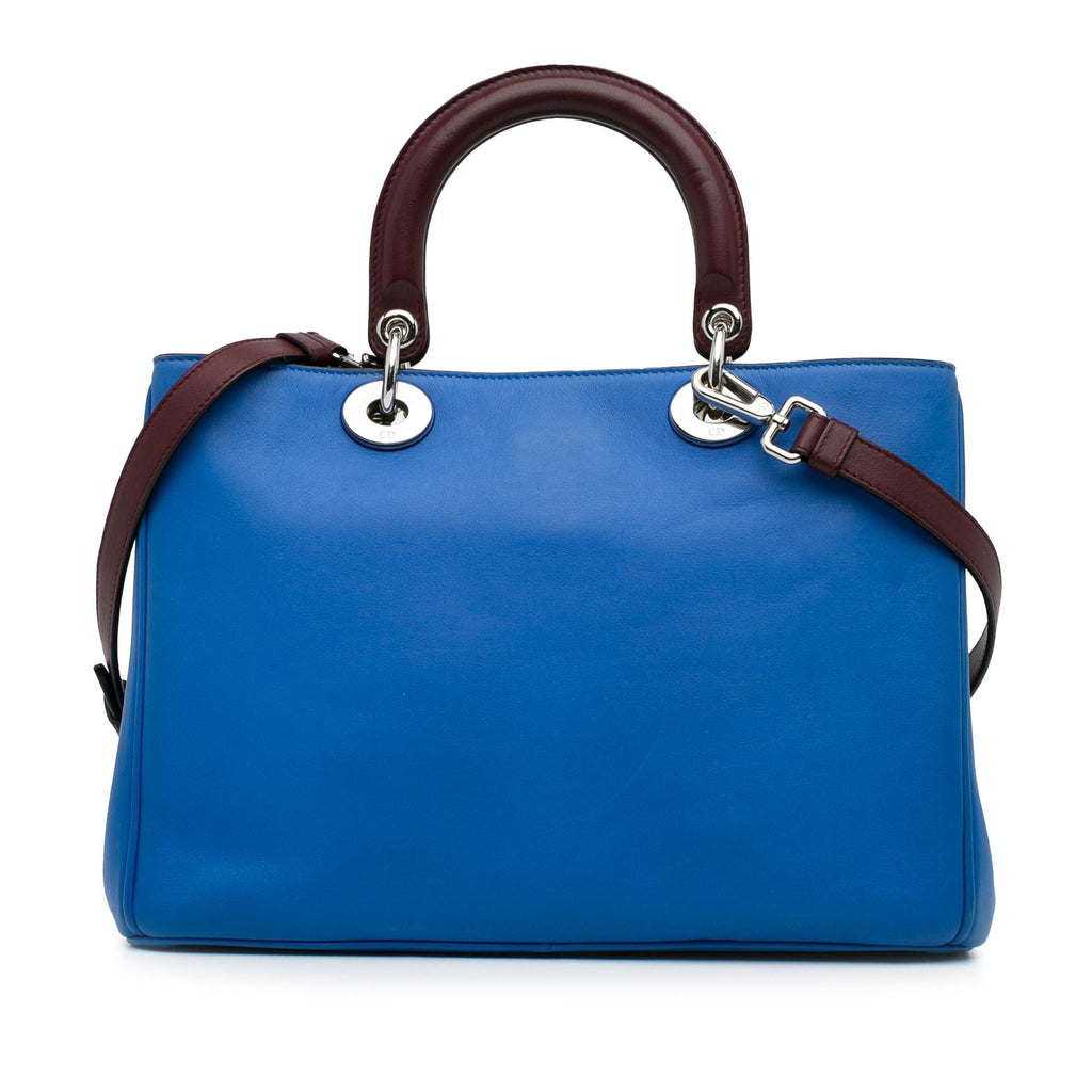 Dior Medium Embroidered Diorissimo Satchel (SHG-e9Cg2i)
