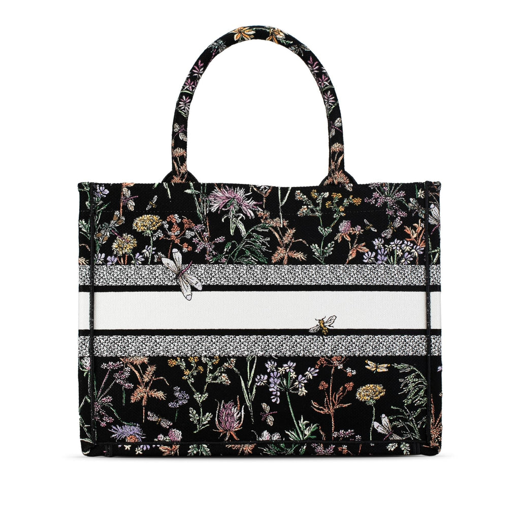 Dior Medium Embroidered Herbarium Book Tote (SHG-kasyJl)