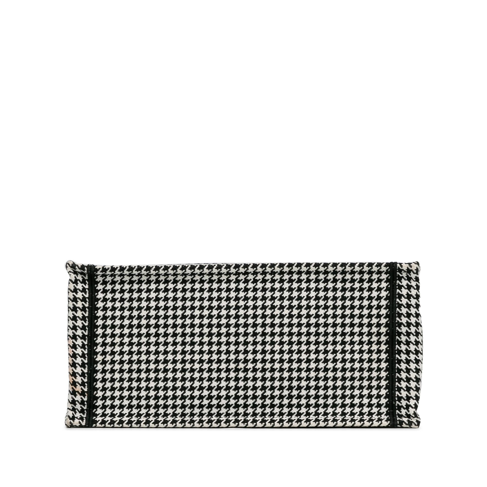 Dior Medium Houndstooth Book Tote (SHG-LsZQ4L)