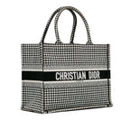 Dior Medium Houndstooth Book Tote (SHG-LsZQ4L)