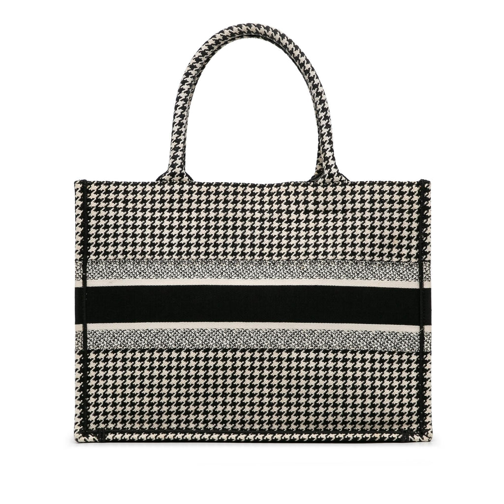 Dior Medium Houndstooth Book Tote (SHG-BUCCPt)
