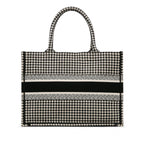 Dior Medium Houndstooth Book Tote (SHG-BUCCPt)