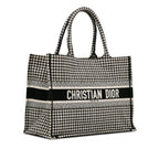 Dior Medium Houndstooth Book Tote (SHG-BUCCPt)