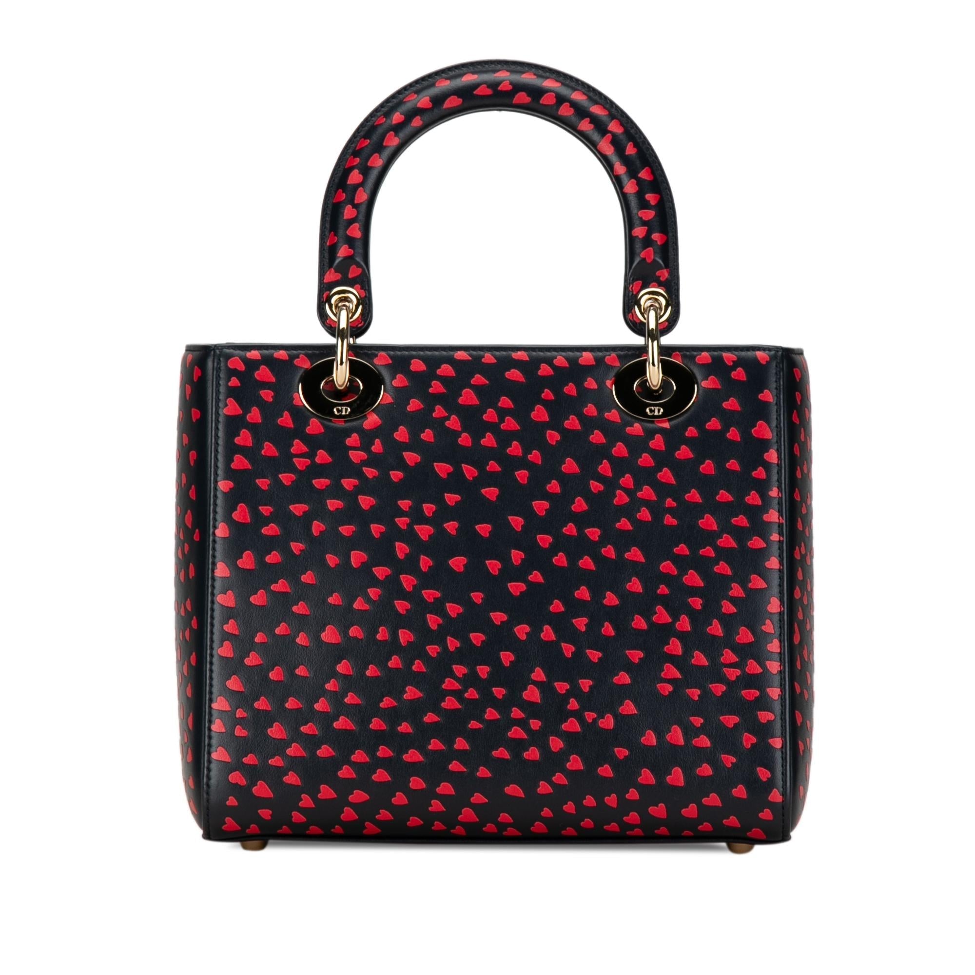 Dior Medium I Love Paris Lady Dior Satchel (SHG-MxNdsU)