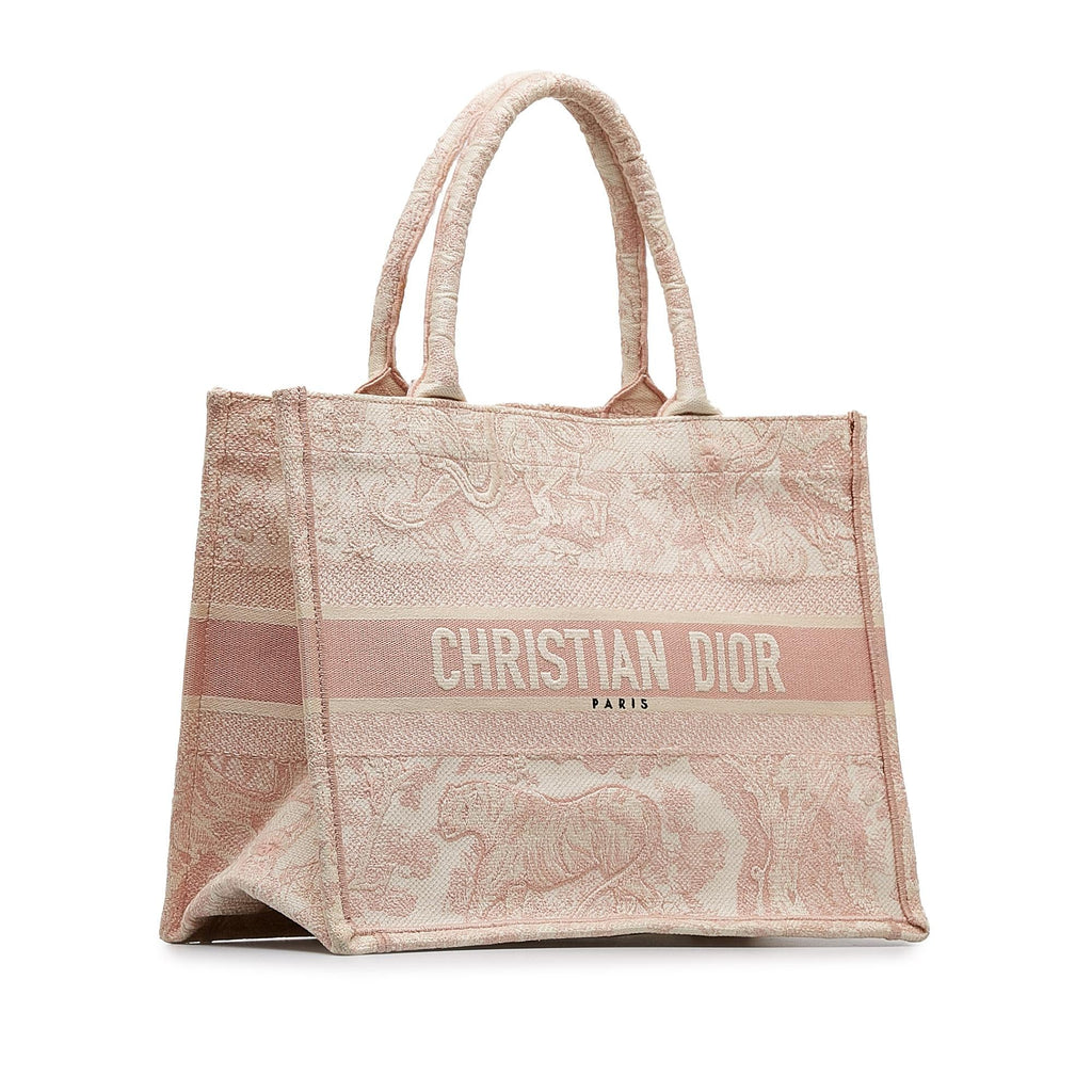 Dior Medium Toile de Jouy Book Tote (SHG-0ug5IX)