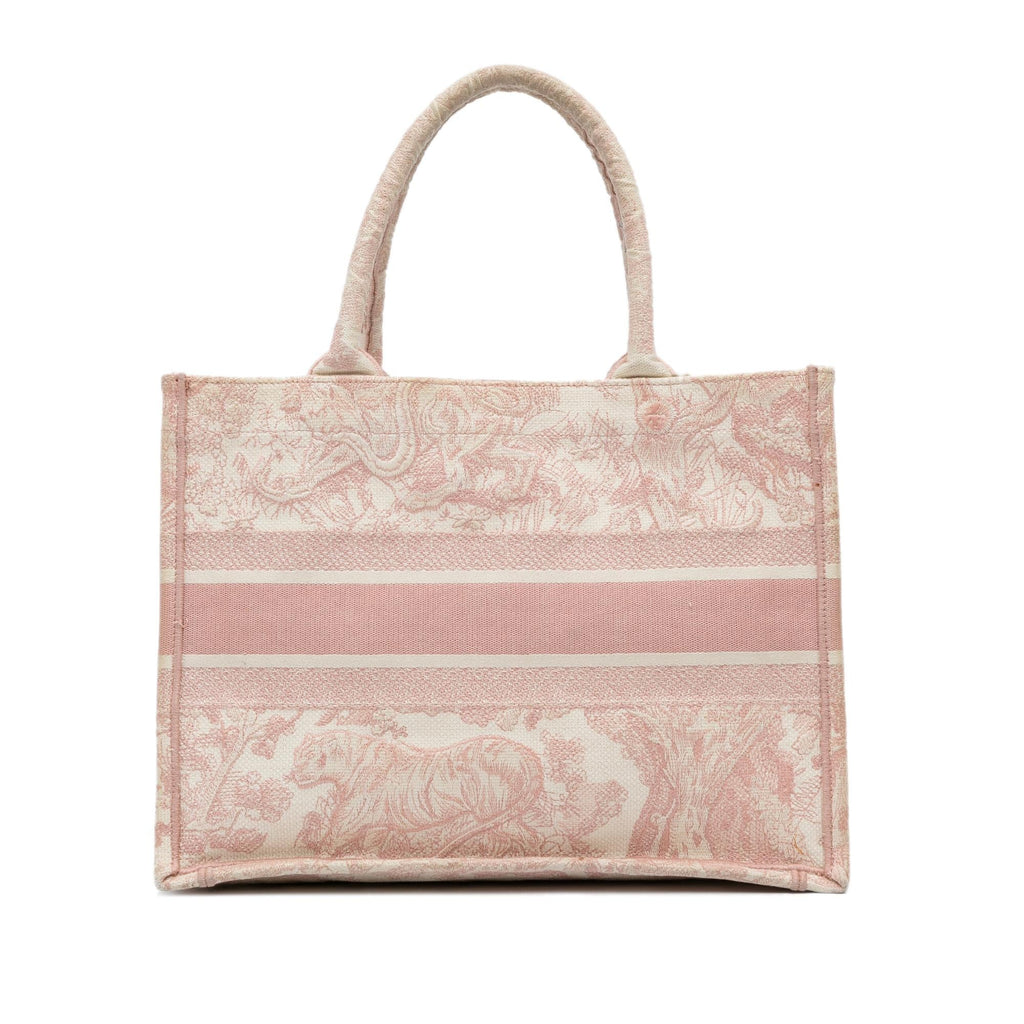 Dior Medium Toile de Jouy Book Tote (SHG-FknGrD)