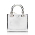 Dior Metallic Patent Leather Lady Dior Medium Tote (SHF-0TCN2U)