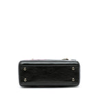 Dior Mini Beaded Calfskin Lady Dior (SHG-ylmaD1)