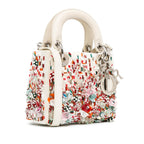Dior Mini Beaded Embellished Satin Lady Dior (SHG-cObozK)