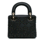 Dior Mini Beaded Lambskin Cannage Lady Dior (SHG-T5wYHY)