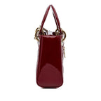 Dior Mini Cannage Patent Lady Dior (SHG-NpIWuW)