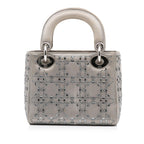 Dior Mini Crystal-Embellished Satin Lady Dior (SHG-V7EzWY)
