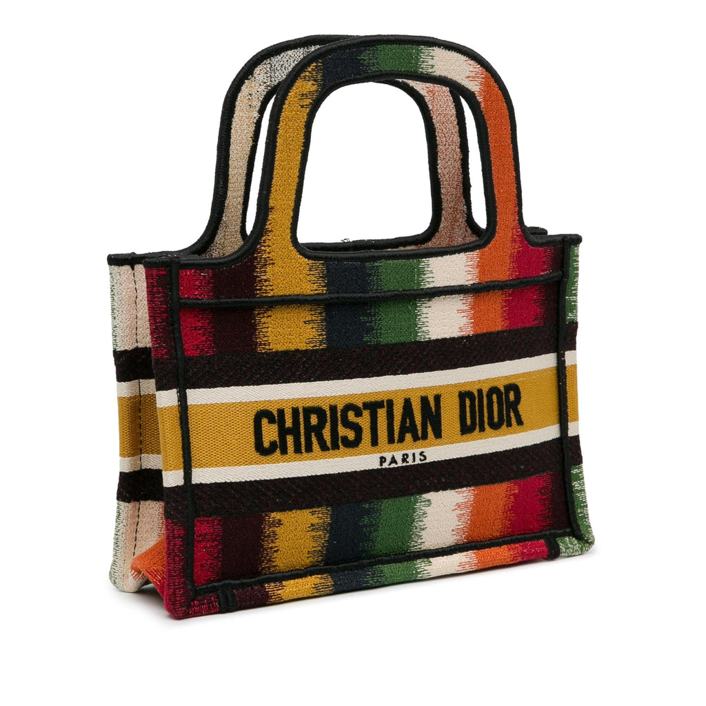 Dior Mini D-Stripes Book Tote (SHG-LHdNjK)