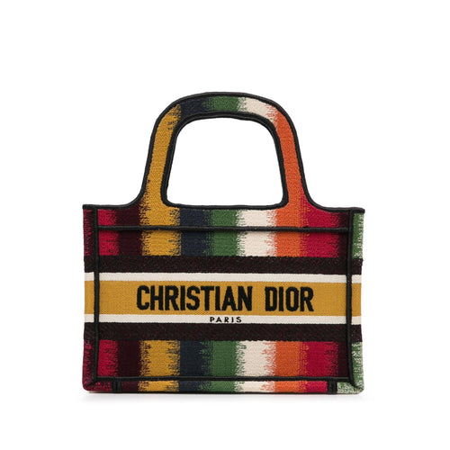 Dior Mini D-Stripes Book Tote (SHG-unDOxS)