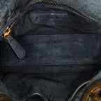 Dior Mini Denim Cannage Studded Supple Lady Dior (SHG-vu1sNB)