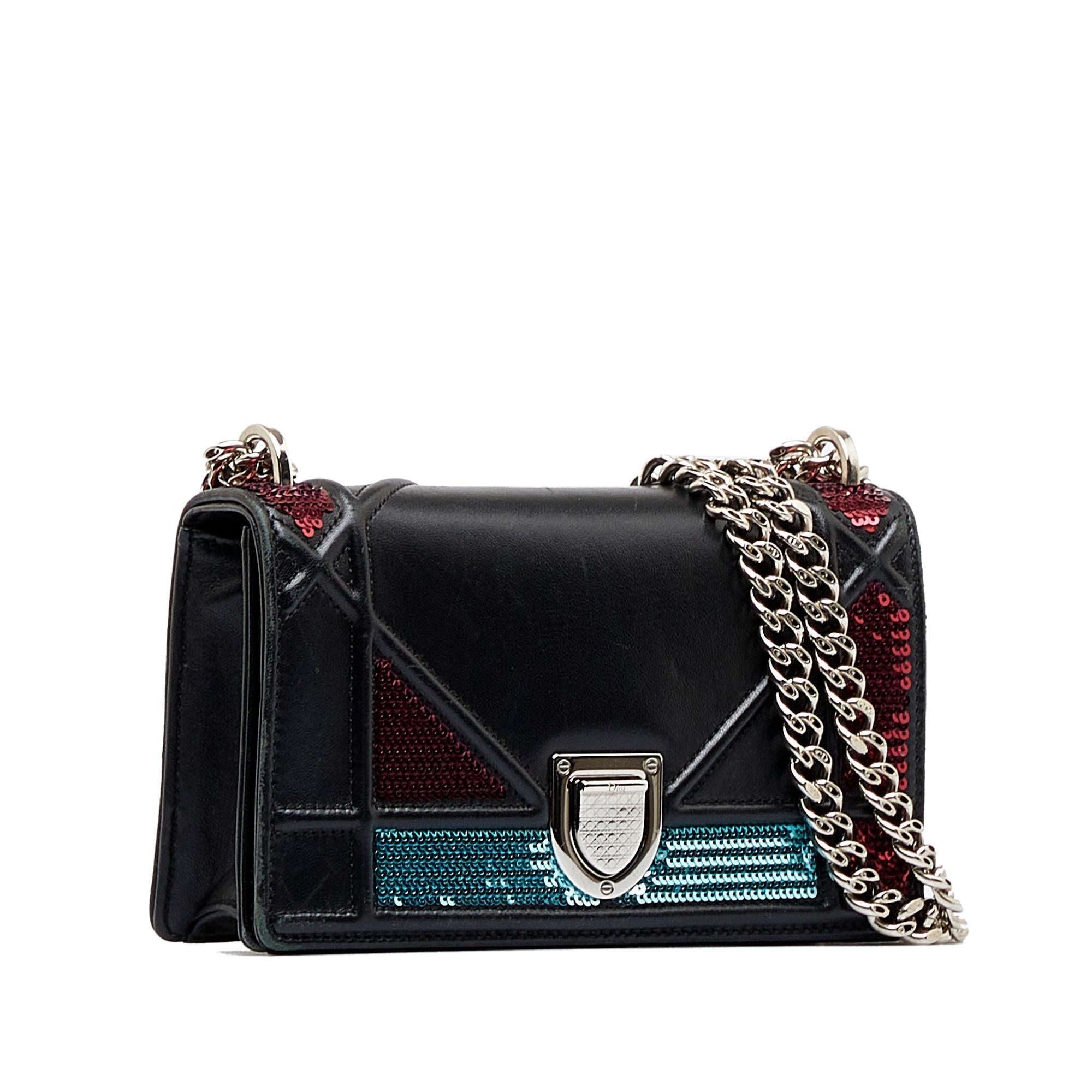 Dior Mini Diorama Sequin Flap (SHG-tZQWUt)