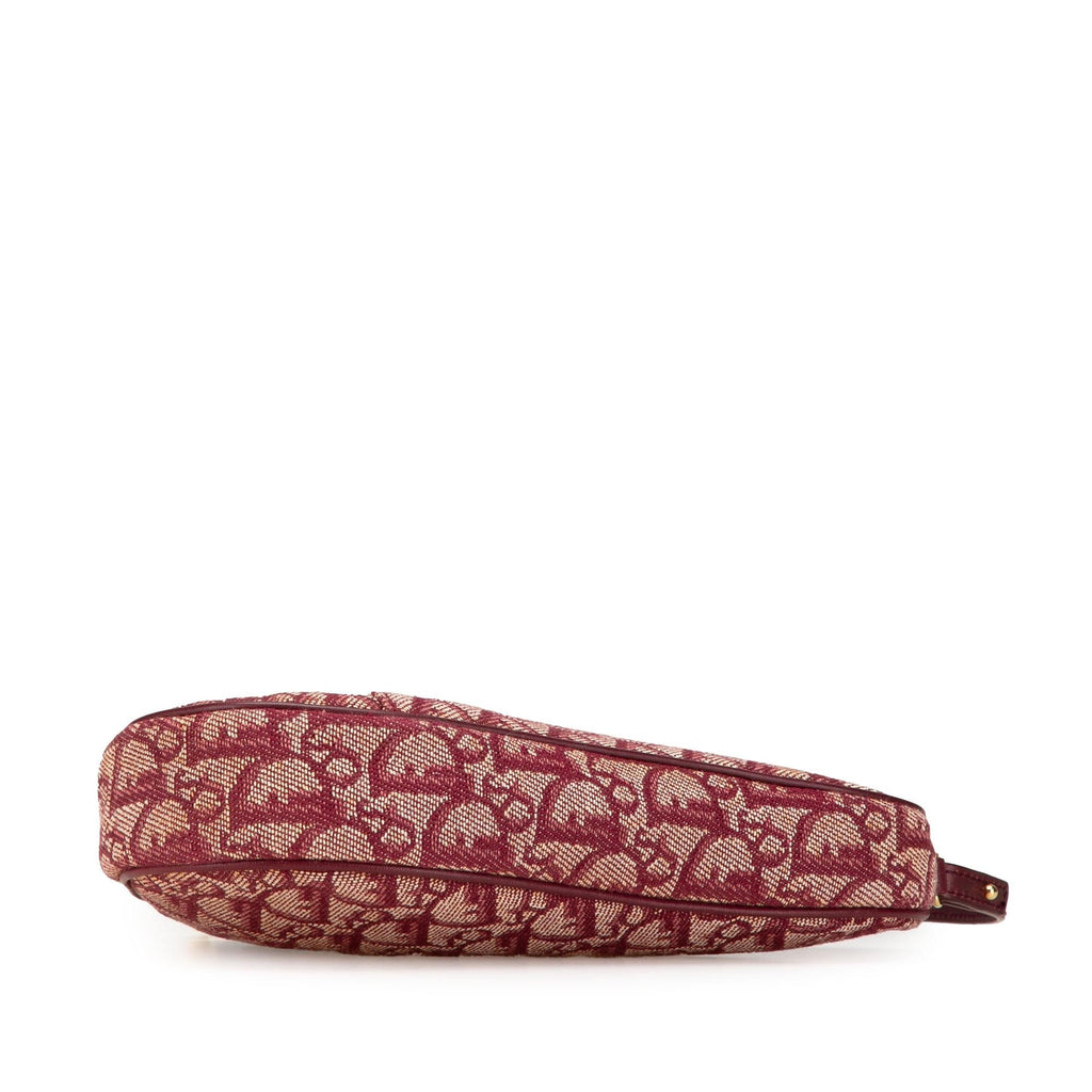 Dior Mini Diorissimo Canvas Saddle Pochette (SHG-AOq1Tb)