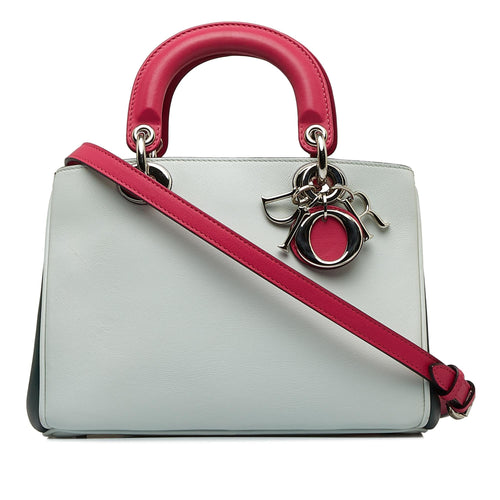 Dior Mini Diorissimo Tricolor Satchel (SHG-iouJ75)