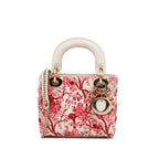 Dior Mini Floral Toile de Jouy Lady Dior (SHG-Kfg3ki)