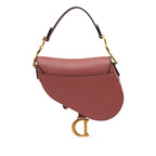 Dior Mini Grained Calfskin Saddle Bag (SHG-fpraI5)