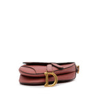 Dior Mini Grained Calfskin Saddle Bag (SHG-fpraI5)