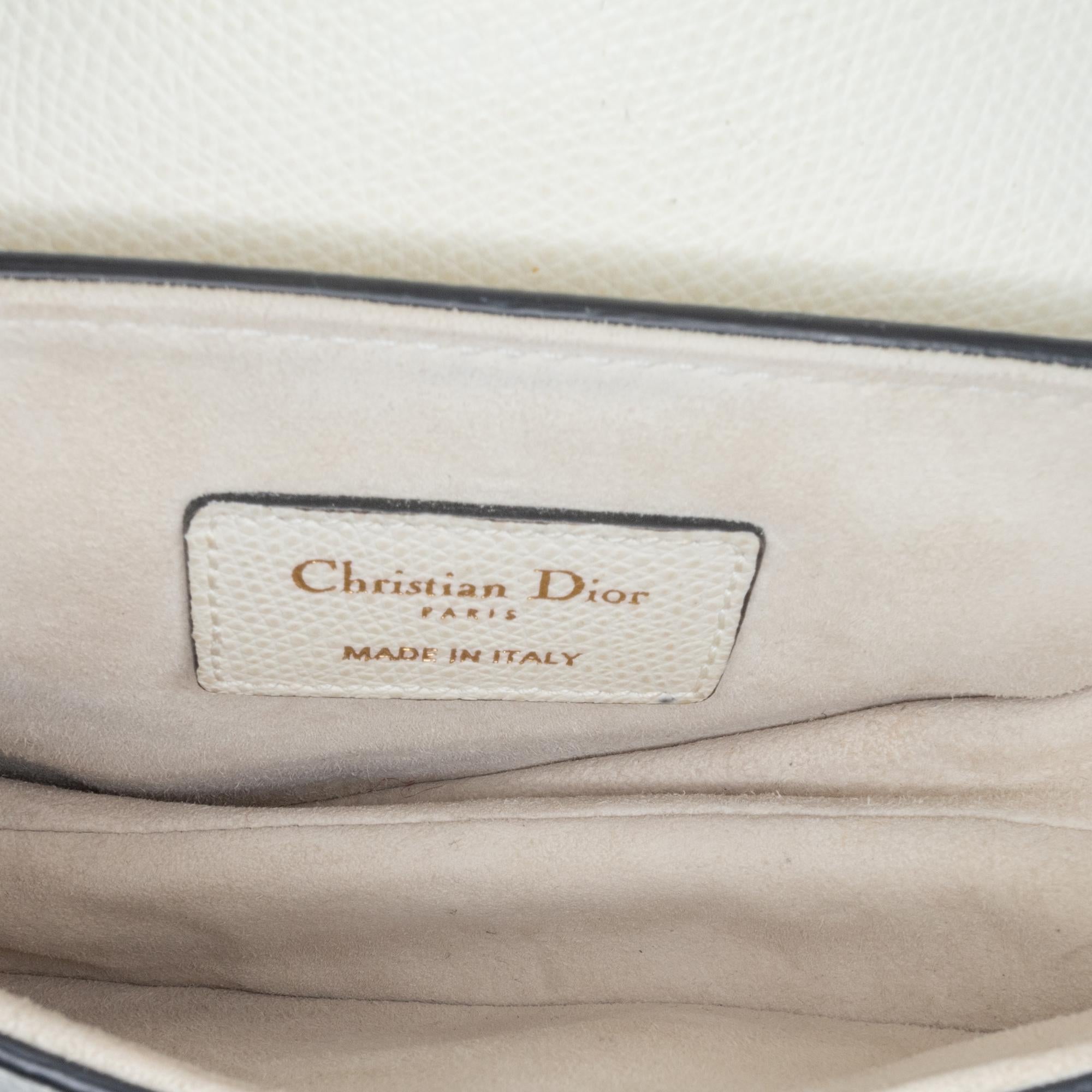 Dior Mini Grained Calfskin Saddle Bag (SHG-ZkDU07)