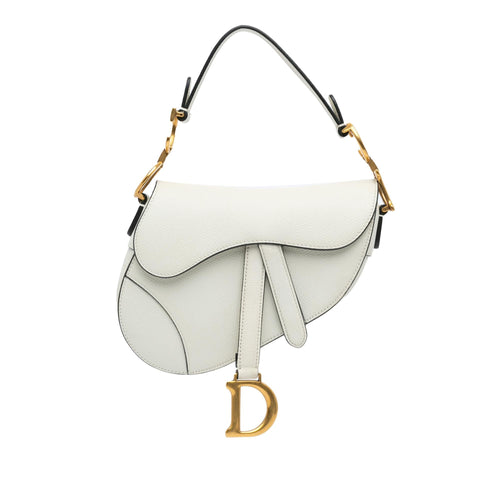 Dior Mini Grained Calfskin Saddle Bag (SHG-ZkDU07)
