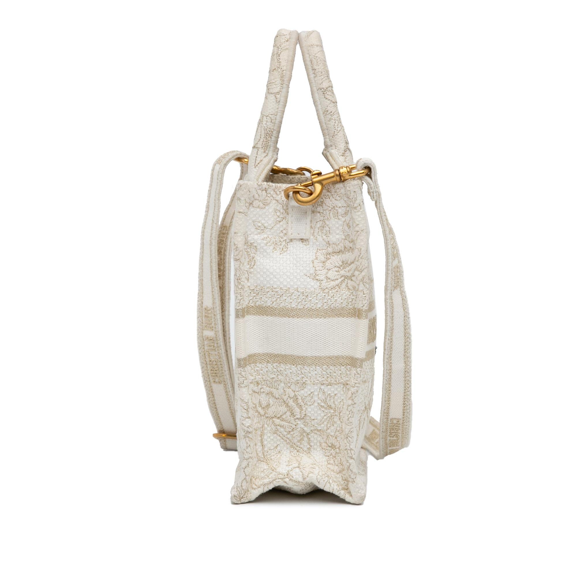 Dior Mini Jardin D'Hiver Vertical Book Tote (SHG-nTO8ze)