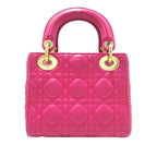 Dior Mini Lambskin Cannage Lady Dior (SHG-yft1UI)