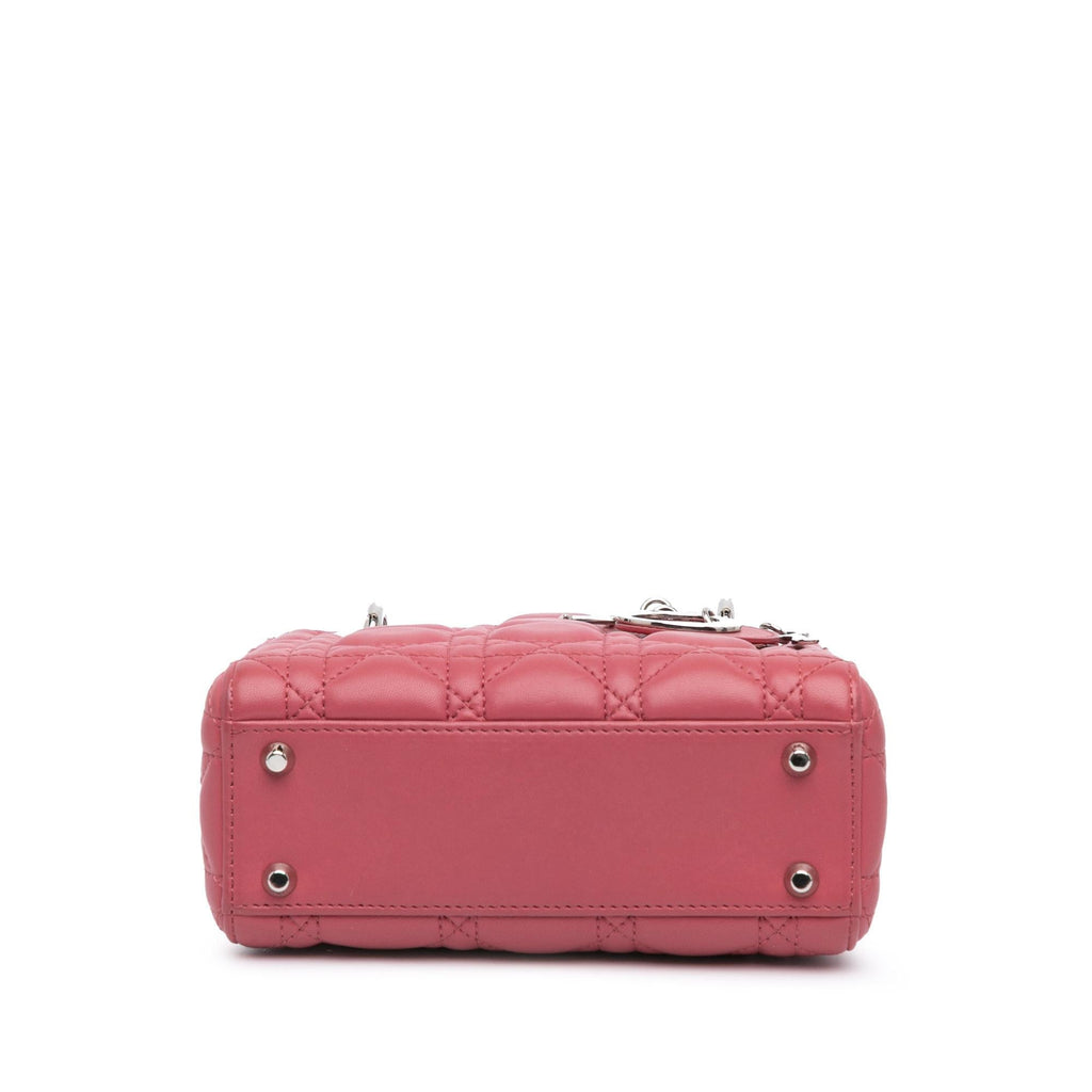Dior Mini Lambskin Cannage Lady Dior (SHG-EiRsFh)